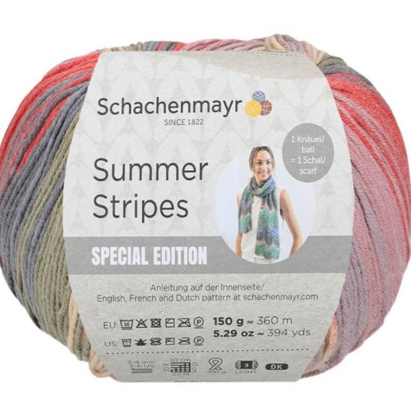 schachenmayr summer stripes - Ref. 82 schachenmayr summer stripes - Ref. 82