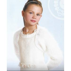 Chaqueta angora 1ª Comunión